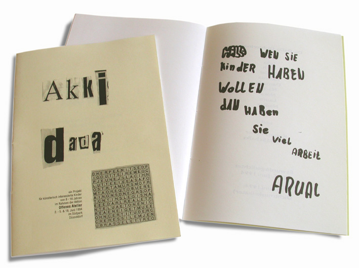 Arnold Schalks, 'AKKi Dada', 1994