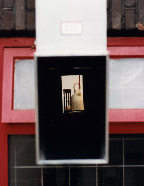 Arnold Schalks, 1993, Hospederia, Acogida de elementos sin reposo / logement voor rusteloze elementen, tentoonstelling en publicatie,  Lodgement for restless elements, exhibition and publication, Pension für ruhelose Elementen,  Ausstellung und Publikation, culturele uitwisseling, exchange project, Austauschprojekt, uit ongelijke talen, De idiomas desiguales, stichting Kunst & Complex, kunstenaarscollectief A ua Crag, Egbert van Faassen, Keileweg 26-28, Rotterdam