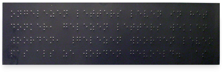 Arnold Schalks, 2013, Inf. ins., Information inside, groepstentoonstelling, Mel Chan, boekenlegger, bladwijzer, bookmark, Lesezeichen, braille, Leeszaal Rotterdam West, Rotterdame