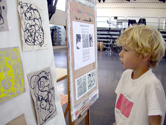 Arnold Schalks, 2005, Pollek, workshop, Jackson Pollock, Open dag, SKVR-Vrije Academie voor Beeldende Kunst, Rotterdam